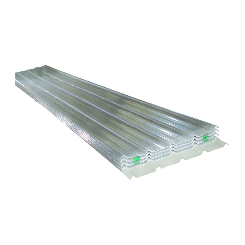 Carreaux transparents en fibre de verre trapézoïdal 840 mm
